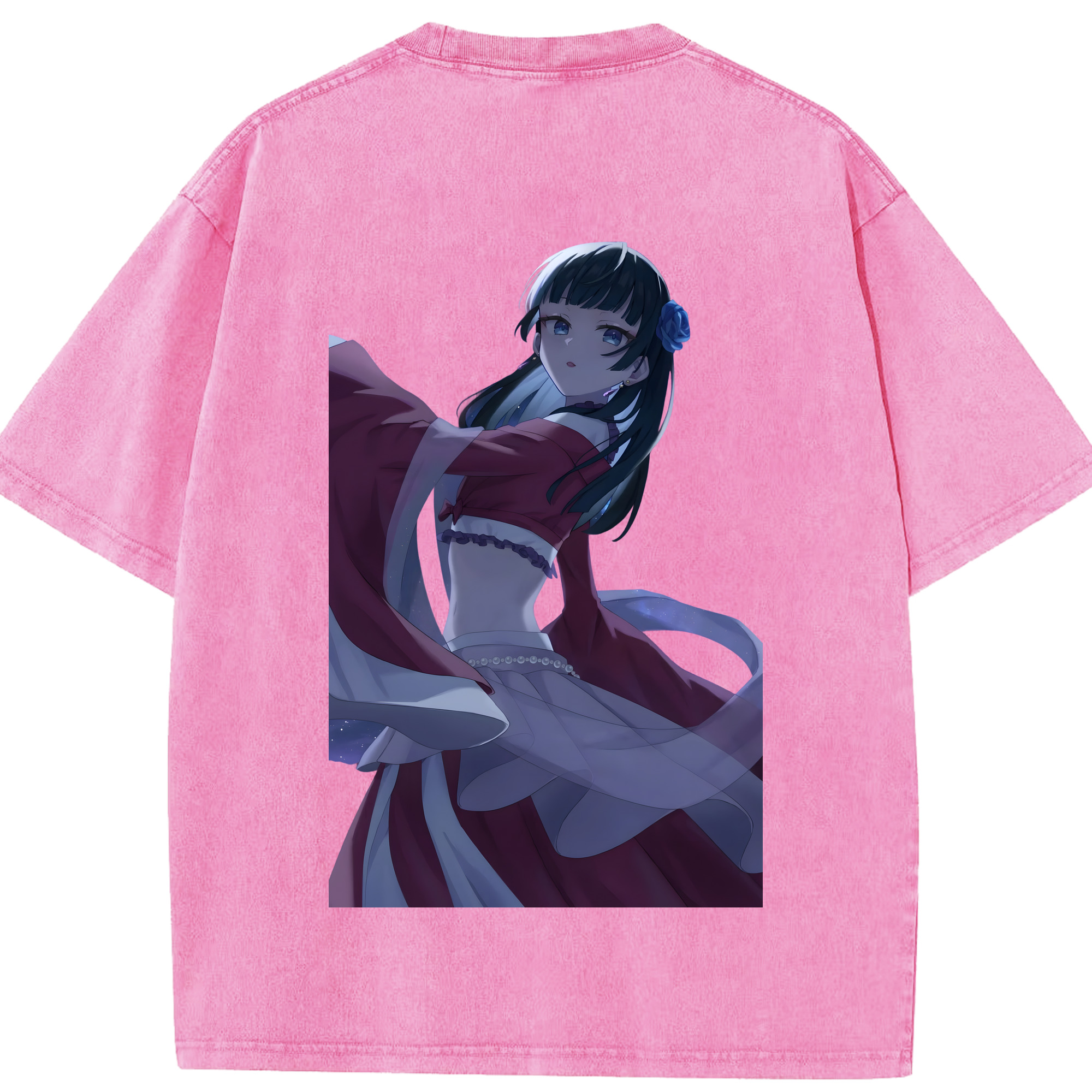 （画像用） 薬屋のひとりごと The Apothecary Diaries 綿100% ヴィンテージ風 半袖Tシャツ（背面プリント）